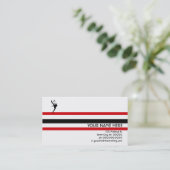 Fußball: Luftstern Visitenkarte (Stehend Vorderseite)