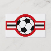 Fußball: Luftstern Visitenkarte (Rückseite)