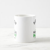 Fußball macht mich glücklich kaffeetasse (Mittel)