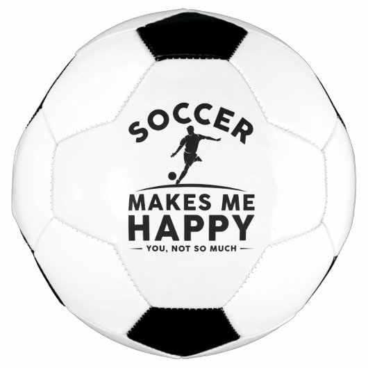 Fußball macht mich glücklich über dich nicht so vi (Vorderseite)