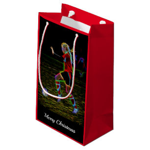 Fußball Mädchen Fußball Grafik Geschenktasche Kleine Geschenktüte