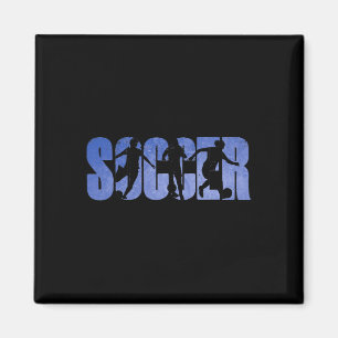 Fußball Mädchen Fußballspieler Jugend Schul Fußbal Magnet