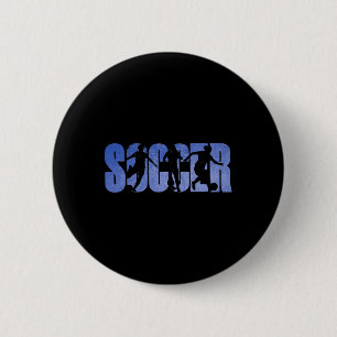 Fußball Mädchen Fußballspieler Jugend Schule Fußba Button