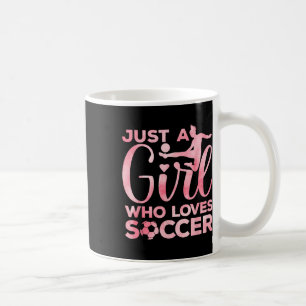 Fußball Mädchen Kunst Für Mädchen Kinder Kleinkind Kaffeetasse