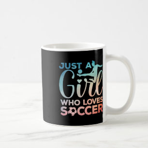 Fußball Mädchen Kunst Für Mädchen Kinder Kleinkind Kaffeetasse