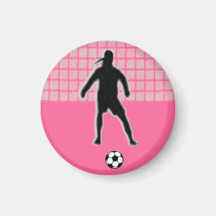 Fußball-Mädchen UMBAU Torhüter (weiblich) - Ros Magnet