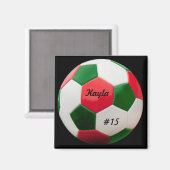 Fußball-Magazin Magnet (Vorderseite/Rückseite)