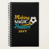 Fußball Magie vollbringen Planer (Vorderseite)