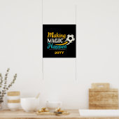 Fußball Magie vollbringen Poster (Küche)