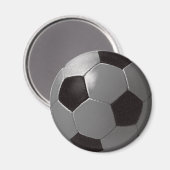 Fußball Magnet (Vorderseite/Rückseite)
