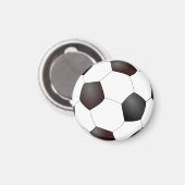 Fußball Magnet (Vorderseite/Rückseite)