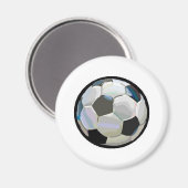 Fußball Magnet (Vorderseite/Rückseite)