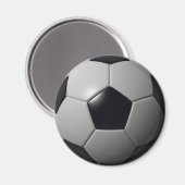 Fußball Magnet (Vorderseite/Rückseite)