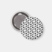 Fußball Magnet (Vorderseite/Rückseite)