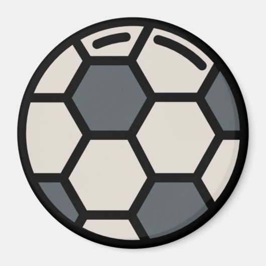 Fußball Magnet (Vorne)
