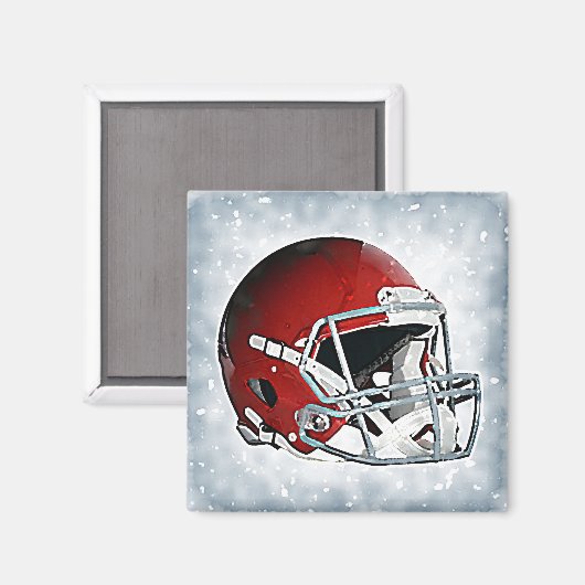 Fußball Magnet (Vorderseite/Rückseite)