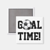 Fußball Magnet (Vorderseite/Rückseite)