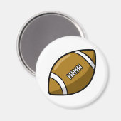 Fußball Magnet (Vorderseite/Rückseite)