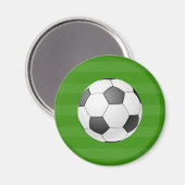 Fußball Magnet (Vorderseite/Rückseite)