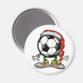 Fußball Magnet (Vorderseite/Rückseite)