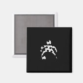 Fußball Magnet (Vorderseite/Rückseite)