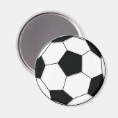Fußball Magnet (Vorderseite/Rückseite)