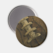 Fußball Magnet (Vorderseite/Rückseite)