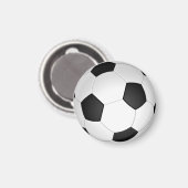 Fußball-Magnet Magnet (Vorderseite/Rückseite)