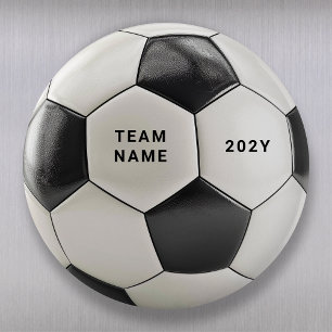Fußball-Magnet Personalisierter Teamname Jahr Magnet