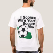 Fußball-Mama 2 T-Shirt (Rückseite)
