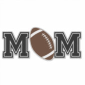 Fußball-Mama Aufkleber (Vorderseite)