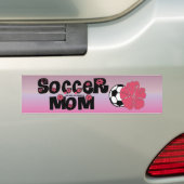 Fußball-Mama Autoaufkleber (Auf Auto)