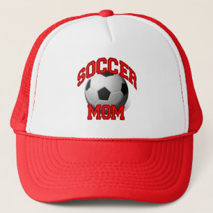 Fußball-Mama-Baseballkappe / Fußball-Mama-Trucker- Truckerkappe