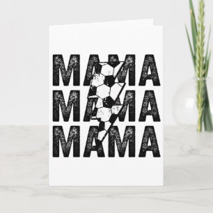 Fußball-Mama Bedrängter Blitz-Mom Karte