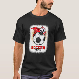 Fußball-Mama Bun Ball Mother's Day 2022 Fußball-Ma T-Shirt