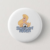 Fußball-Mama Button (Vorderseite)
