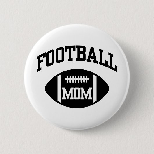 Fußball-Mama Button (Vorderseite)