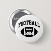 Fußball-Mama Button (Vorne & Hinten)