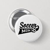 Fußball-Mama Button (Vorne & Hinten)