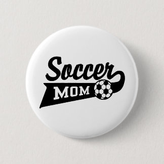 Fußball-Mama Button