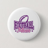 Fußball-Mama Button (Vorderseite)