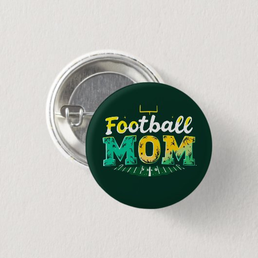 Fußball-Mama Button (Vorne & Hinten)