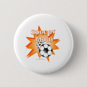 Fußball-Mama Button