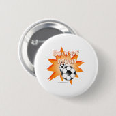Fußball-Mama Button (Vorne & Hinten)