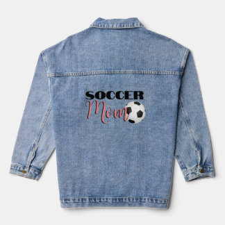 Fußball-Mama Denim Jean Jacket Jeansjacke