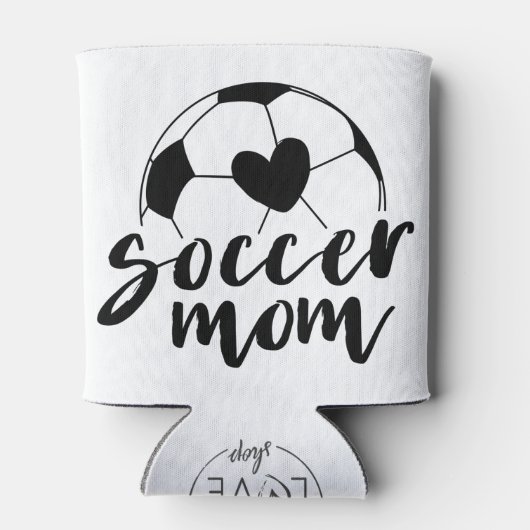 Fußball-Mama Dosenkühler (Rückseite)