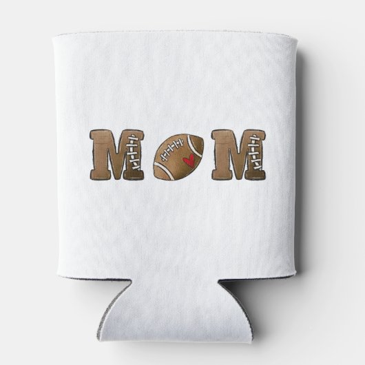 Fußball-Mama Dosenkühler (Rückseite)