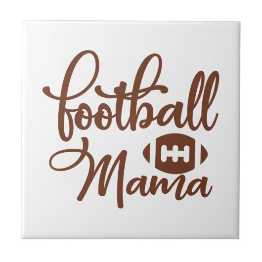 Fußball-Mama Fliese (Vorderseite)