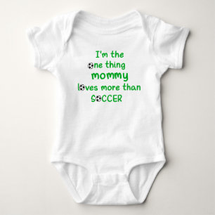Fußball Mama Football Baby Boy Niedlich Strampler