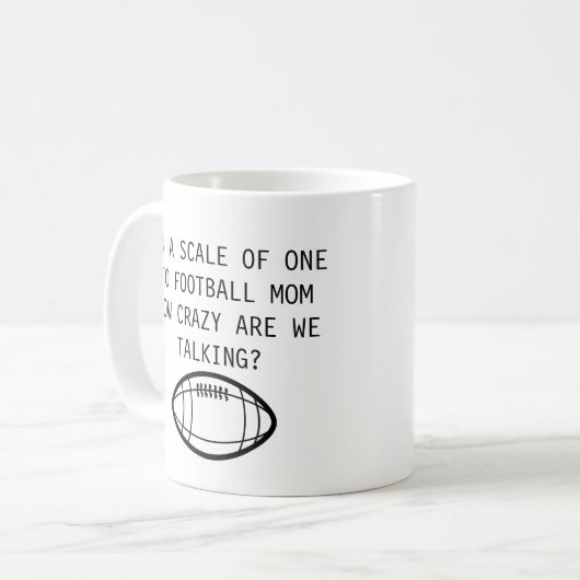Fußball Mama | Funny Mug Kaffeetasse (Vorderseite Links)